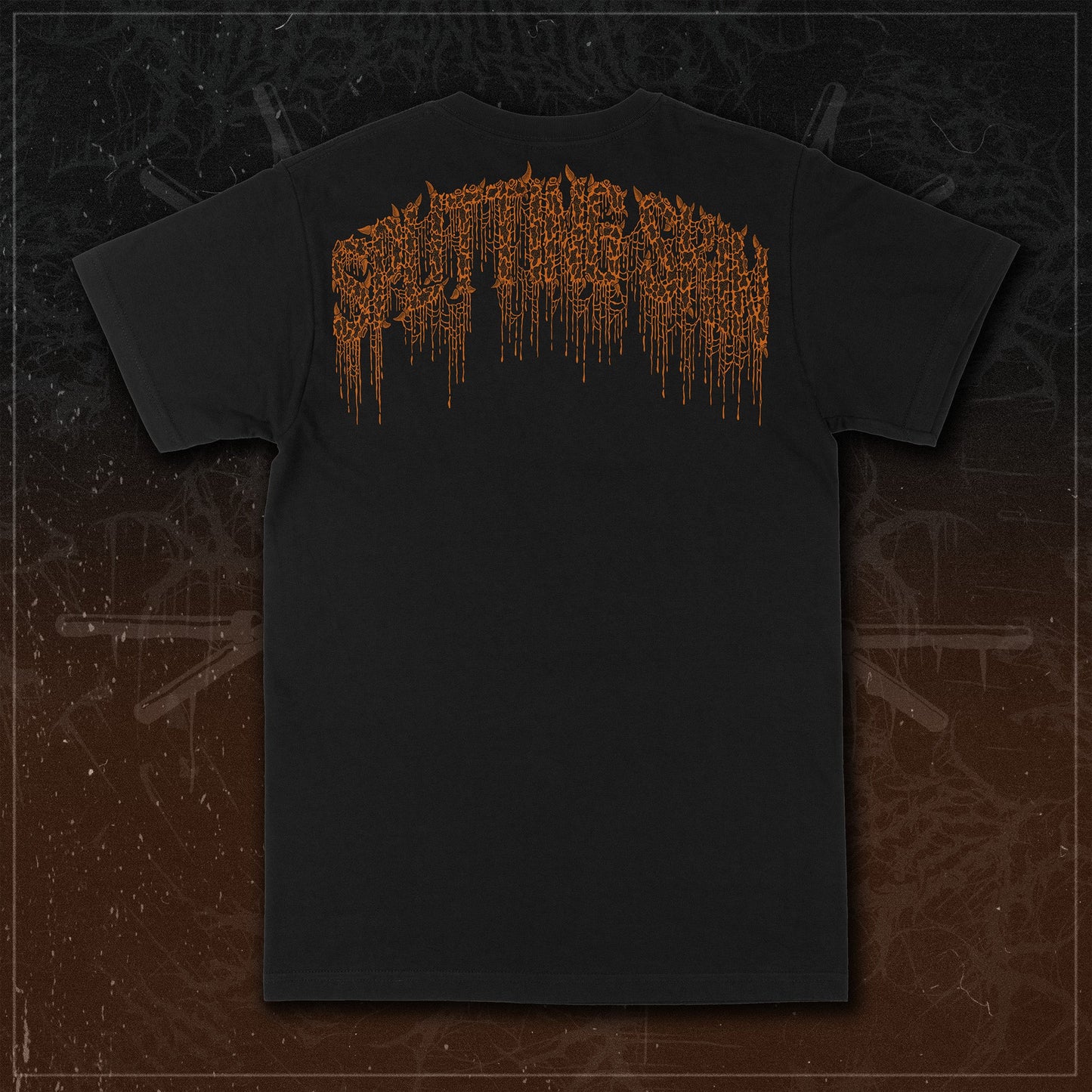Drippy Pentagram T-Shirt - Splitting Skin