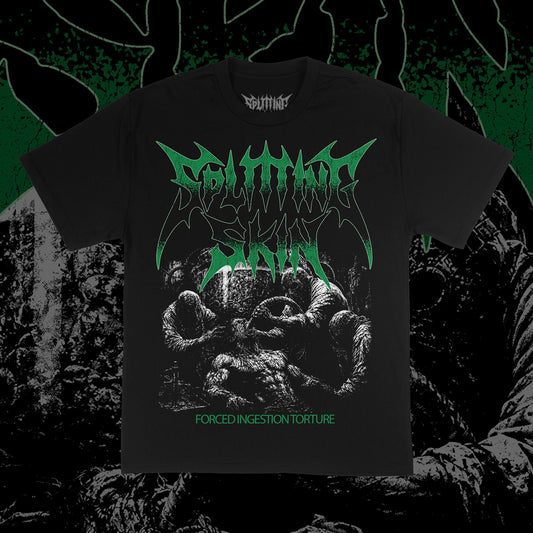 FORCEFED - HEAVYWEIGHT OVERSIZED T SHIRT - Splitting Skin
