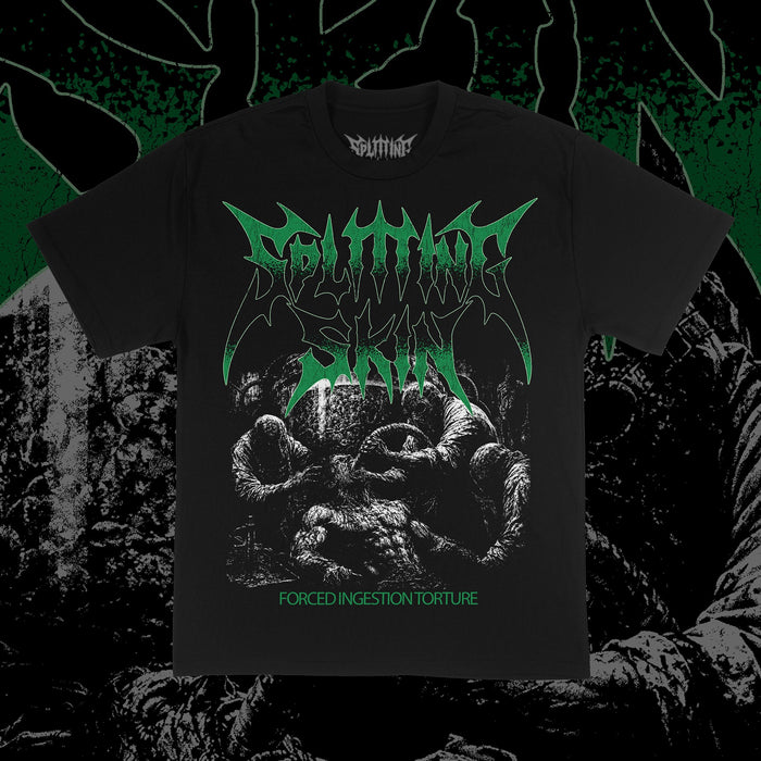 FORCEFED - HEAVYWEIGHT OVERSIZED T SHIRT - Splitting Skin
