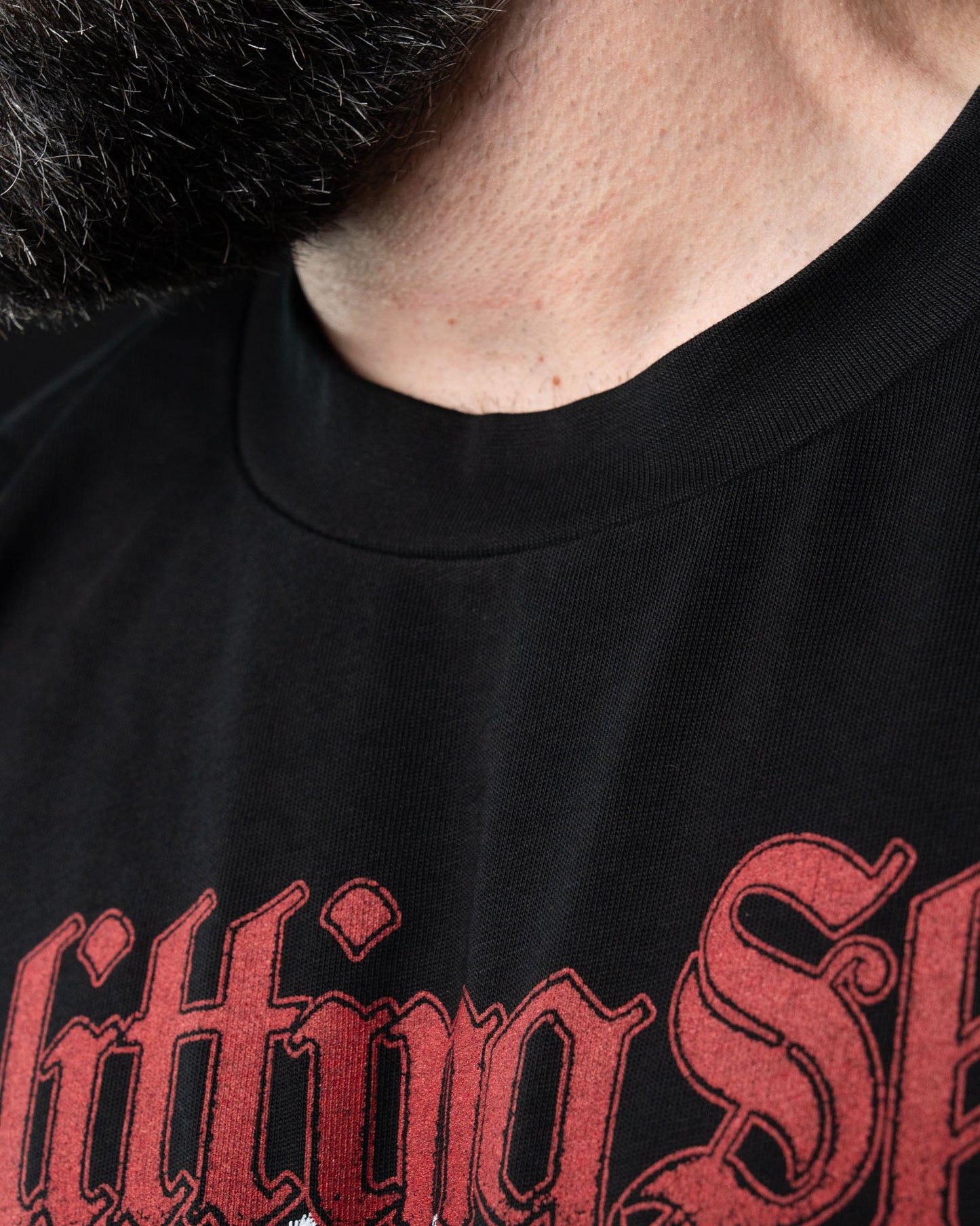 THE HAMMER - HEAVYWEIGHT T SHIRT - Splitting Skin