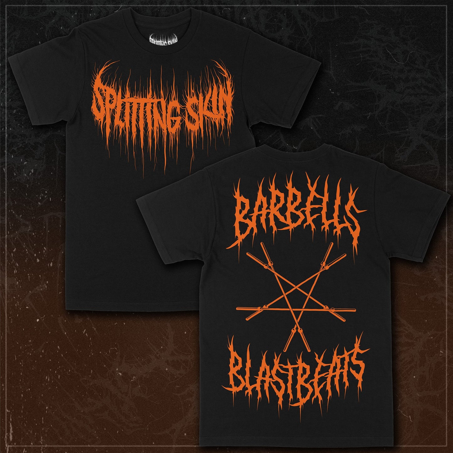 Barbells & Blastbeats T-Shirt - Splitting Skin