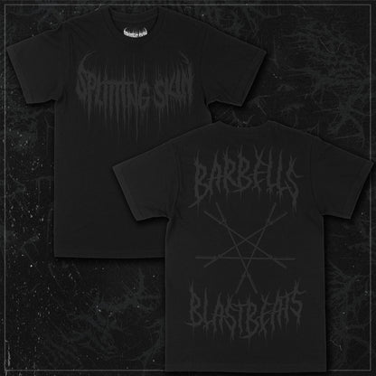 Barbells & Blastbeats T-Shirt - Splitting Skin