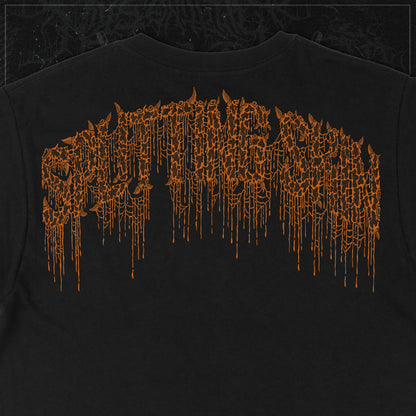 Drippy Pentagram T-Shirt - Splitting Skin
