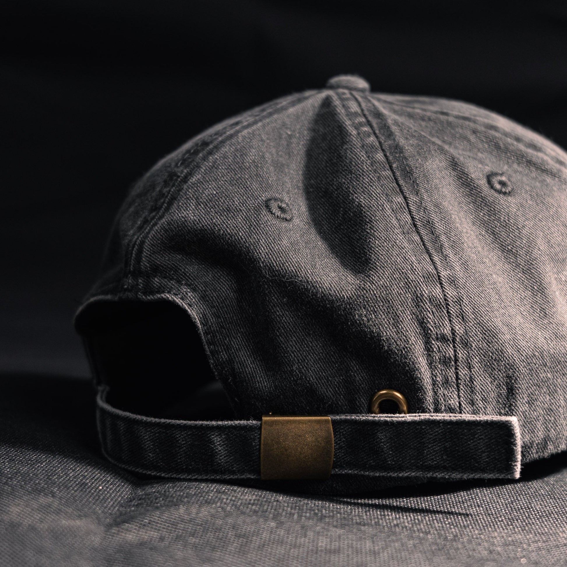 Embroidered Stonewash Grind Dad Hat - Splitting Skin