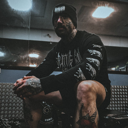 Gymrat Longsleeve - Splitting Skin